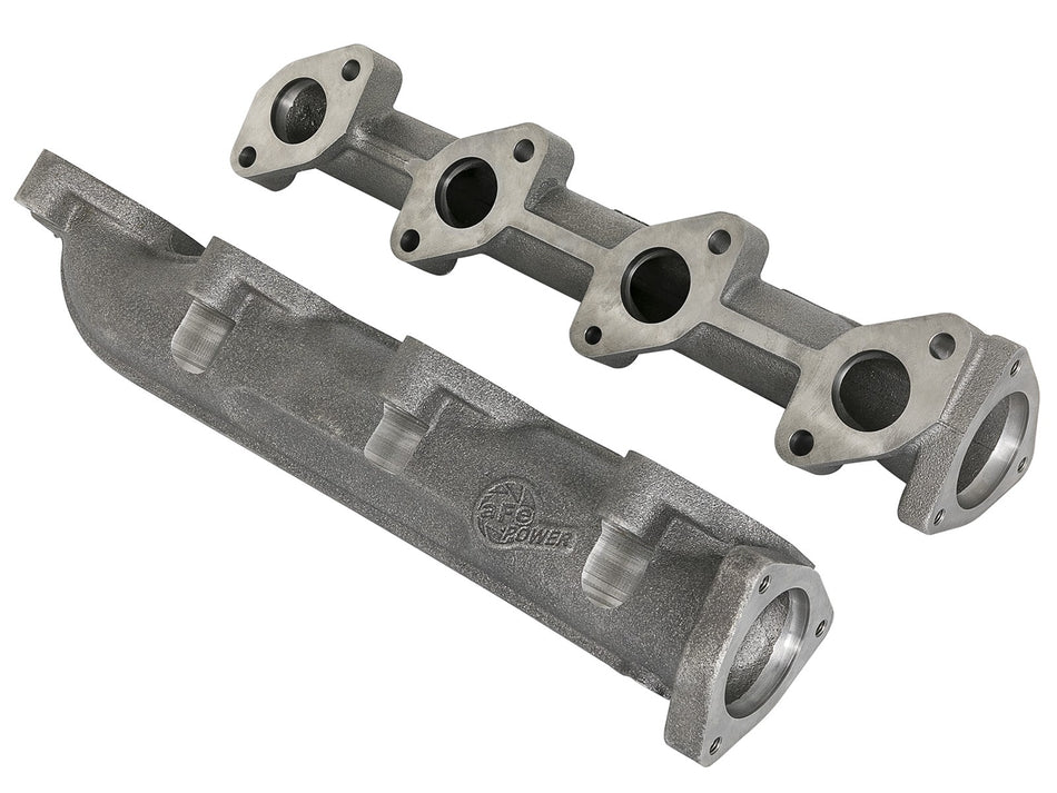 BladeRunner Ported Ductile Iron Exhaust Manifold Ford Diesel Trucks 08-10 V8-6.4L