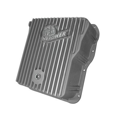 16 lbs. 17X13X7 aFe Power Transmission Pan Raw w/ Machined Fins GM Diesel Trucks 01-19 V8-6.6L td LB7/LLY/LBZ/LMM/LML/L5P