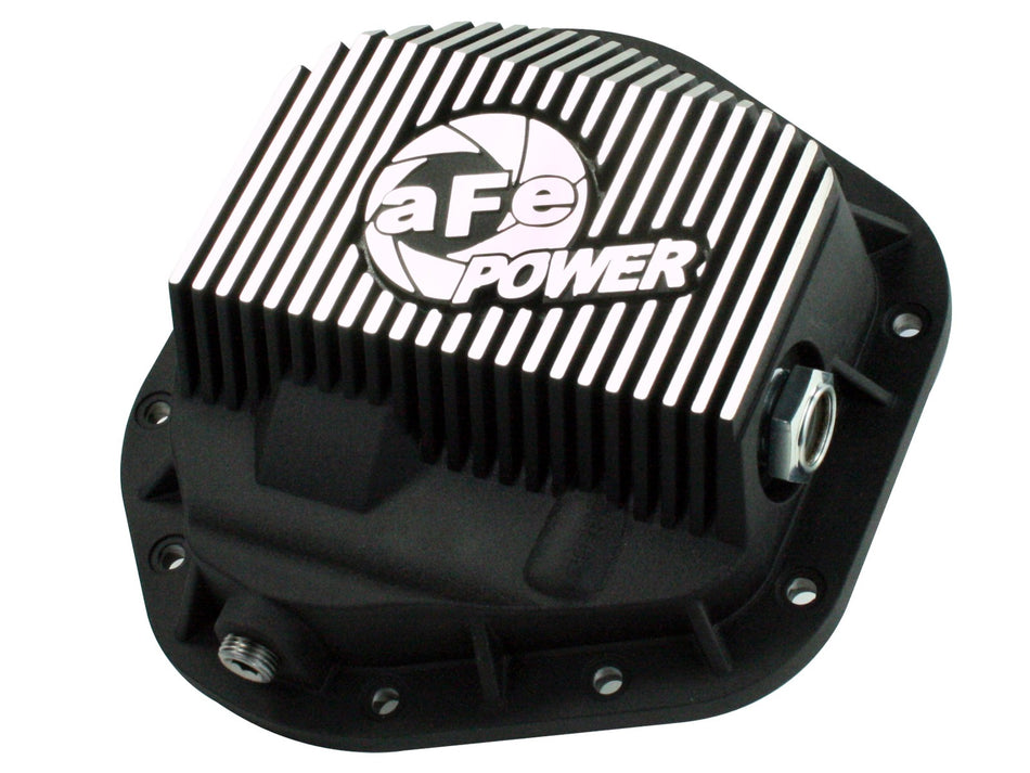 14 lbs. 15X15X5 Pro Series Rear Differential Cover Black w/ Machined Fins Ford F-250/F-350/Excursion 99-16 V8-7.3L/6.0L/6.4L/6.7L td