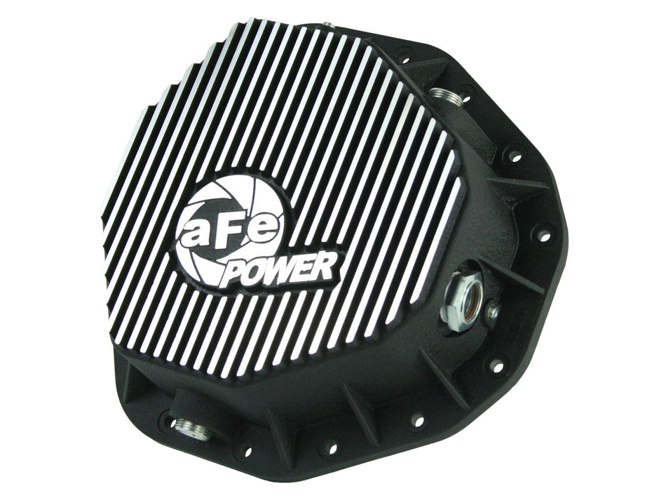 14 lbs. 15X15X6 Pro Series Rear Differential Cover Black w/ Machined Fins Dodge Diesel Trucks 03-05 L6-5.9L td