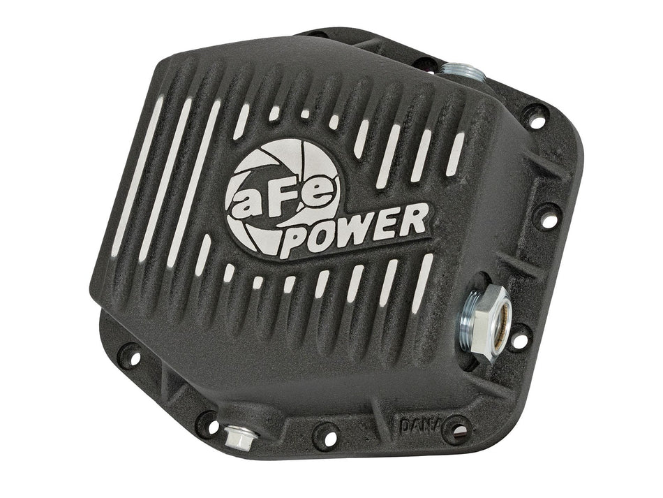Pro Series Rear Differential Cover Black w/ Machined Fins (DANA 12-Bolt) GM Colorado/Canyon 15-19 L4-2.5L/V6-3.6L