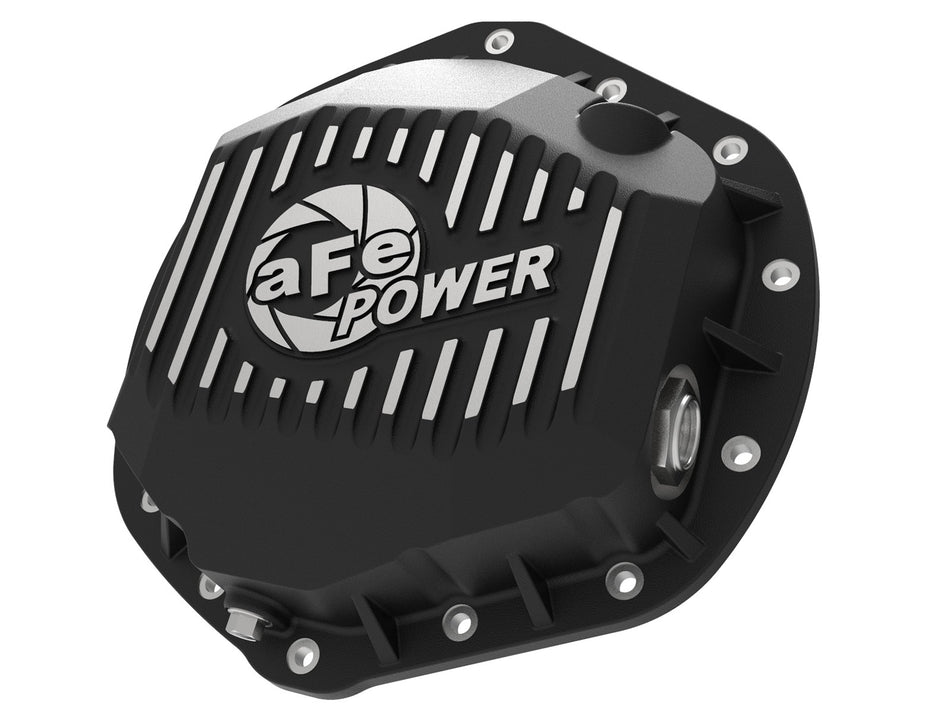Pro Series Rear Differential Cover Black w/ Machined Fins Dodge Trucks 2500/3500 03-18