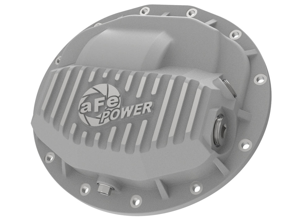 *USE: AFE46-70402 Street Series Front Differential Cover Raw w/ Machined Fins Dodge Trucks 2500/3500 13-18