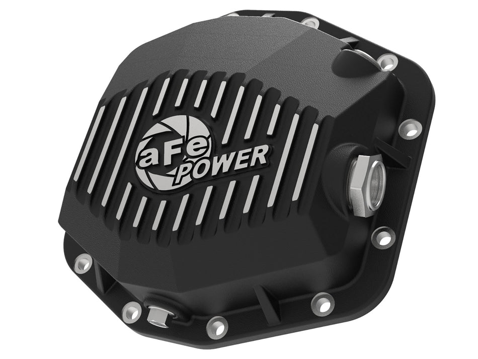 10 lbs. 15X15X5 Pro Series Rear Differential Cover Black w/ Machined Fins Dana M220 Jeep Wrangler JL 18-20 L4-2.0L t / V6-3.6L