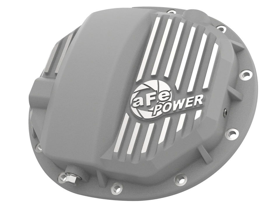 Advanced Flow Engineering aFe POWER Street Series Rear Differential Cover Raw w Machined Fins GM Silverado Sierra 1500 14-23 (AAM 9.5 9.76)-46-71120A