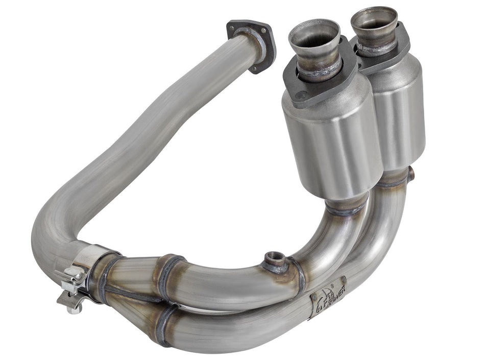 18 lbs. 29X17X7 aFe POWER Direct Fit 409 Stainless Steel Front Catalytic Converter Jeep Wrangler TJ 00-03 L6-4.0L