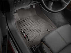with 2nd row console requires trim marked on partCocoa Rear FloorLiner Buick Enclave 2008 - 2010 Covers 2nd and 3rd row foot areas with 2nd row console requires trim marked on part