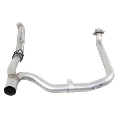 15 lbs. 29X17X7 Twisted Steel 2 IN-2-1/2 IN Aluminized Steel Loop-Delete Downpipe and Y-Pipe Jeep Wrangler JK 12-18 V6-3.6L