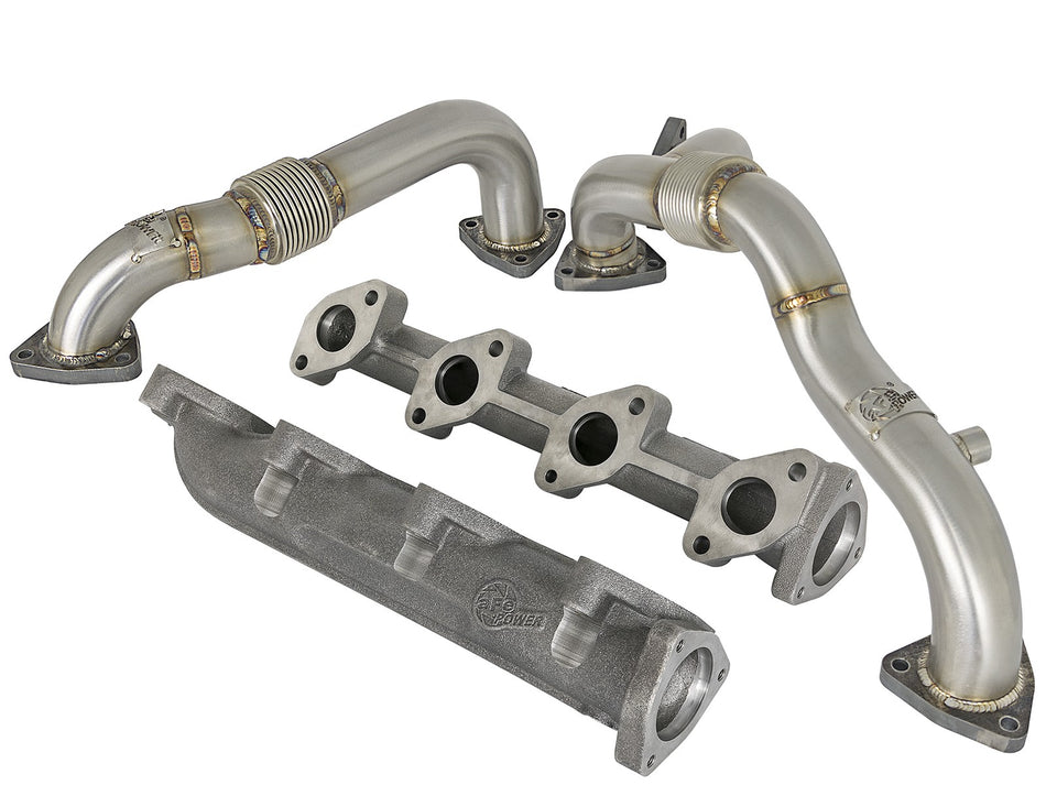 Twisted Steel 304 Stainless Steel Performance Package Ford Diesel Trucks 08-10 V8-6.4L