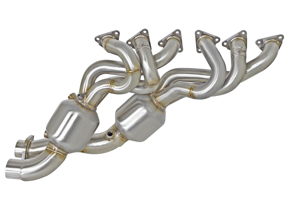 Twisted Steel Street Series Long Tube Header w/ Cats BMW M3 (E46) 01-06 L6-3.2L S54