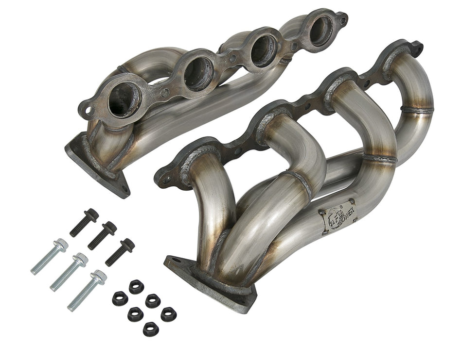 Twisted Steel 409 Stainless Steel Shorty Header GM Silverado/Sierra 1500 14-18 / Silverado LD/Sierra Limited 2019 V8-5.3/6.2L