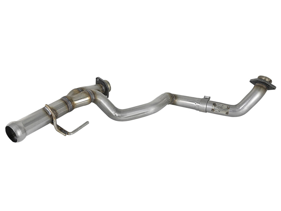 12 lbs. 30X18X8 Twisted Steel 2-1/4 IN to 2-1/2 IN 409 Stainless Steel Street Series Y-Pipe Jeep Wrangler JL 18-20 / Gladiator JT 2020 V6-3.6L