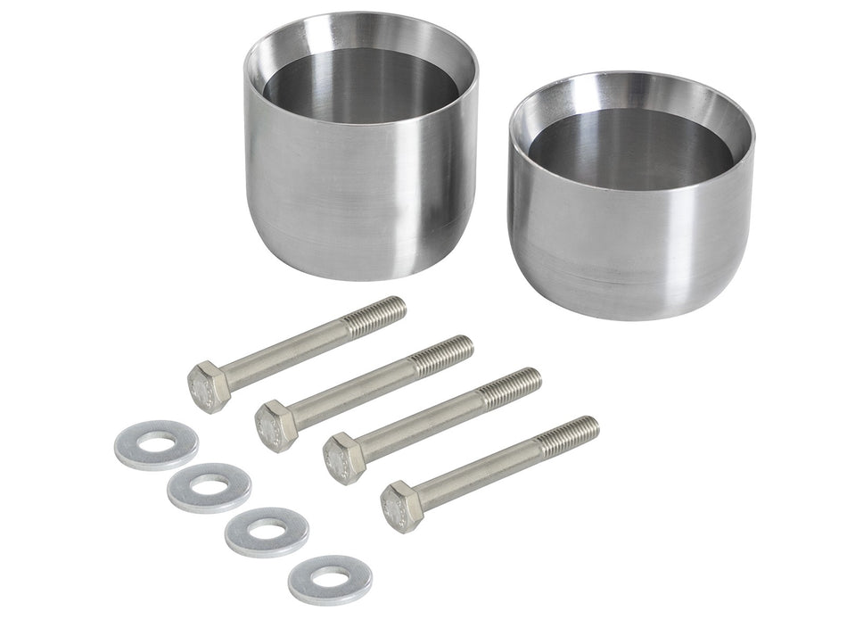 3 lbs. 8X4X4 Scorpion 304 Stainless Steel Y-Pipe Spacer Kit Jeep Wrangler JK 12-18 V6-3.6L