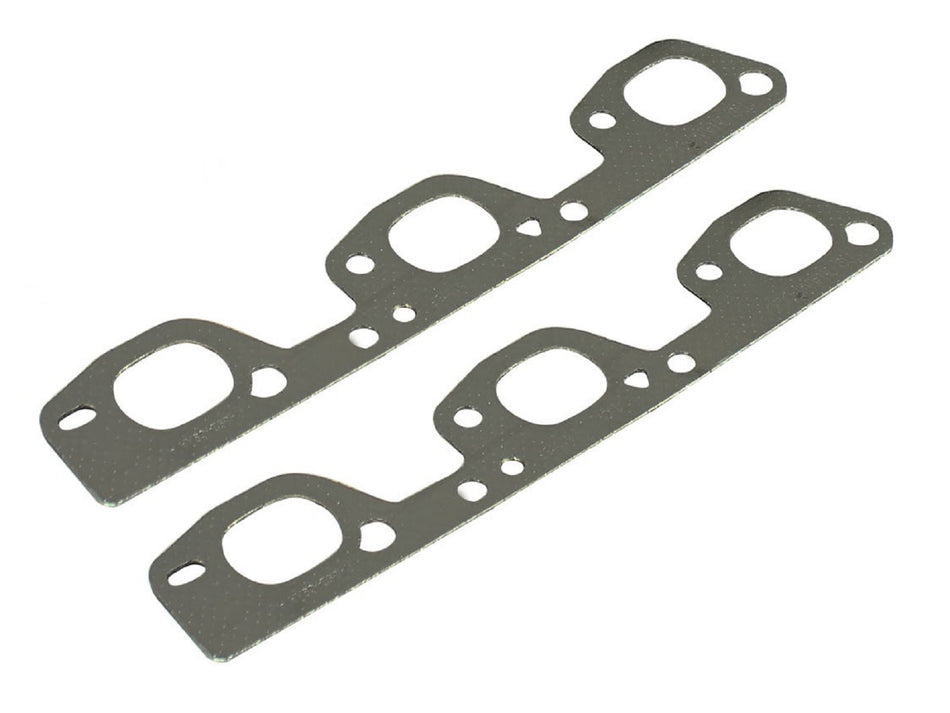 2 lbs. 18X6X6 Twisted Steel Header Gasket Set Jeep Wrangler JK 07-11 V6-3.8L