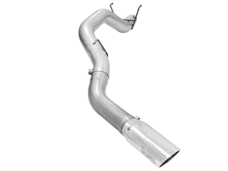 ATLAS 5 IN Aluminized Steel DPF-Back Exhaust System w/Polished Tip Dodge RAM Diesel Trucks 13-18 L6-6.7L