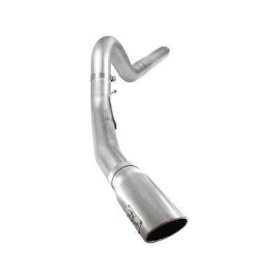 ATLAS 5 IN Aluminized Steel DPF-Back Exhaust System w/Polished Tip Ford Diesel Trucks 08-10 V8-6.4L