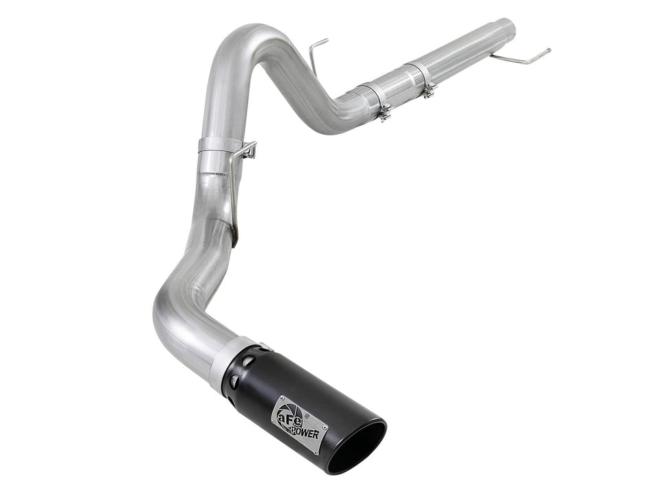 49 lbs. 47X24X12 Atlas 4 IN Aluminized Steel DPF-Back Exhaust System w/ Black Tip Ford F-150 18-20 V6-3.0L td