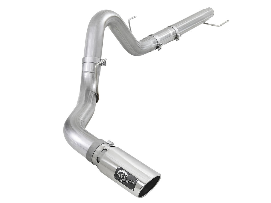 49 lbs. 47X24X12 Atlas 4 IN Aluminized Steel DPF-Back Exhaust System w/ Polished Tip Ford F-150 18-20 V6-3.0L td