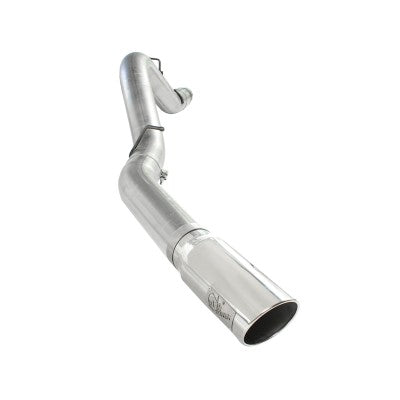ATLAS 5 IN Aluminized Steel DPF-Back Exhaust System w/Polished Tip GM Diesel Trucks 11-16 V8-6.6L (td) LML
