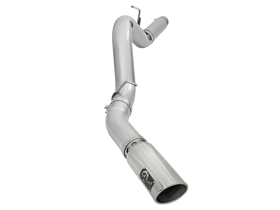 ATLAS 5 IN Aluminized Steel DPF-Back Exhaust System w/Polished Tip GM Diesel Trucks 2016 V8-6.6L (td) LML