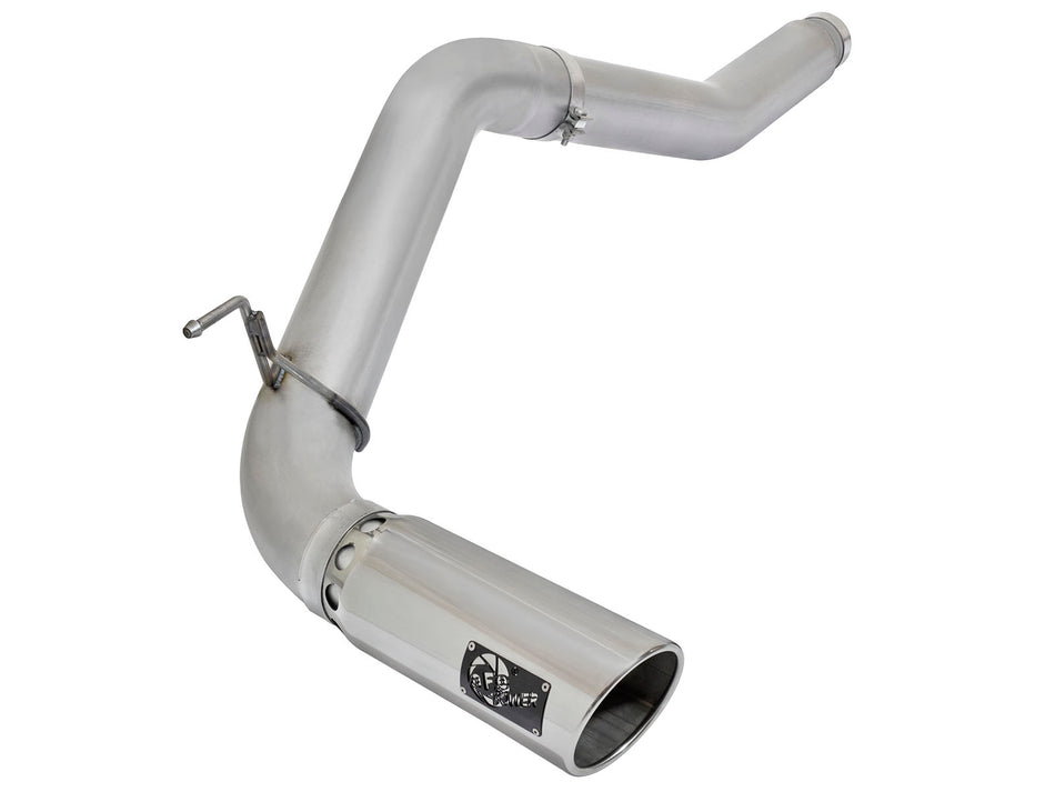 ATLAS 5 IN Aluminized Steel DPF-Back Exhaust System w/ Polished Tip Nissan Titan XD 16-19 V8-5.0L