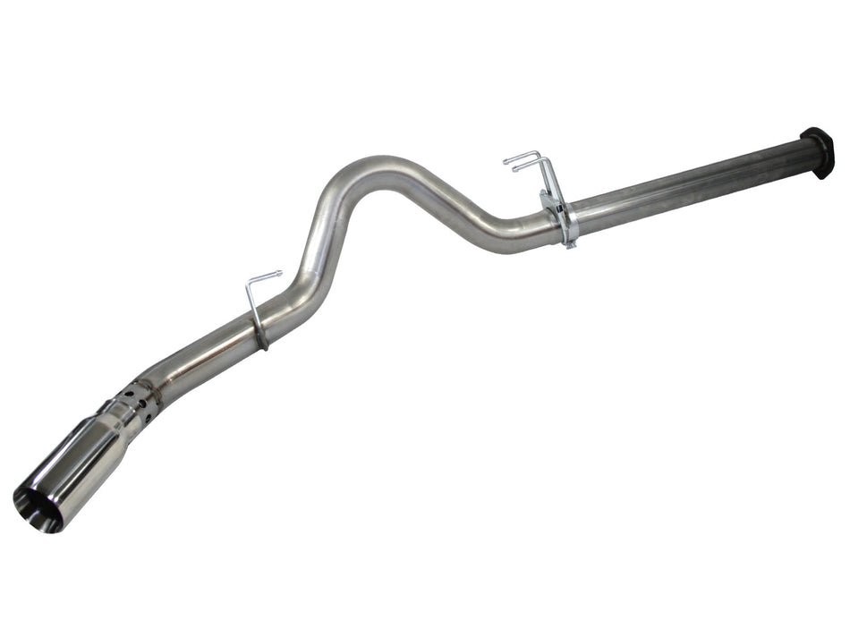 40.2 lbs. 59X19X13 Large Bore-HD 4 IN 409 Stainless Steel DPF-Back Exhaust System Ford Diesel Trucks 11-14 V8-6.7L td