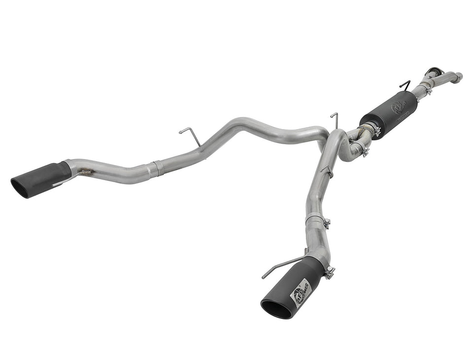 Rebel Series Cat-Back Exhaust System w/ Black Tip Ford F-150 Raptor 17-19 / F-150 Limited V6-3.5L