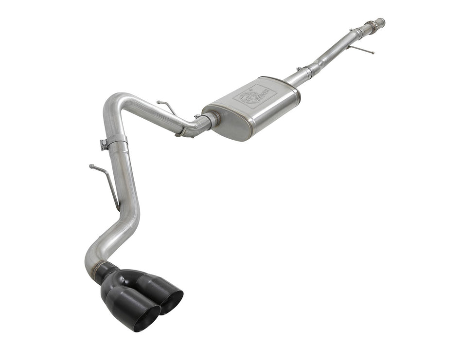 105 lbs. 49X23X13 Vulcan Series 3 IN 304 Stainless Steel Cat-Back Exhaust System w/ Black Tips GM Silverado/Sierra 1500 19-20 V6-4.3L/V8-5.3L