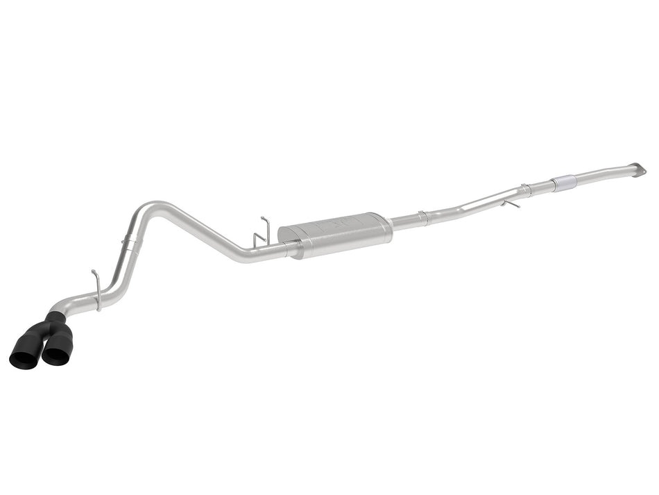Vulcan Series 3 IN 304 Stainless Steel Cat-Back Exhaust System w/ Black Tips GM Silverado/Sierra 1500 19-20 L4-2.7L