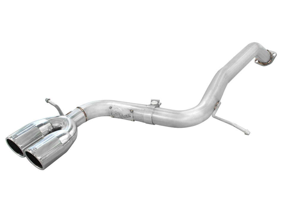Takeda 2-1/2in 304 Stainless Steel Axle-Back Exhaust Systems Scion xB 08-14 L4-2.4L
