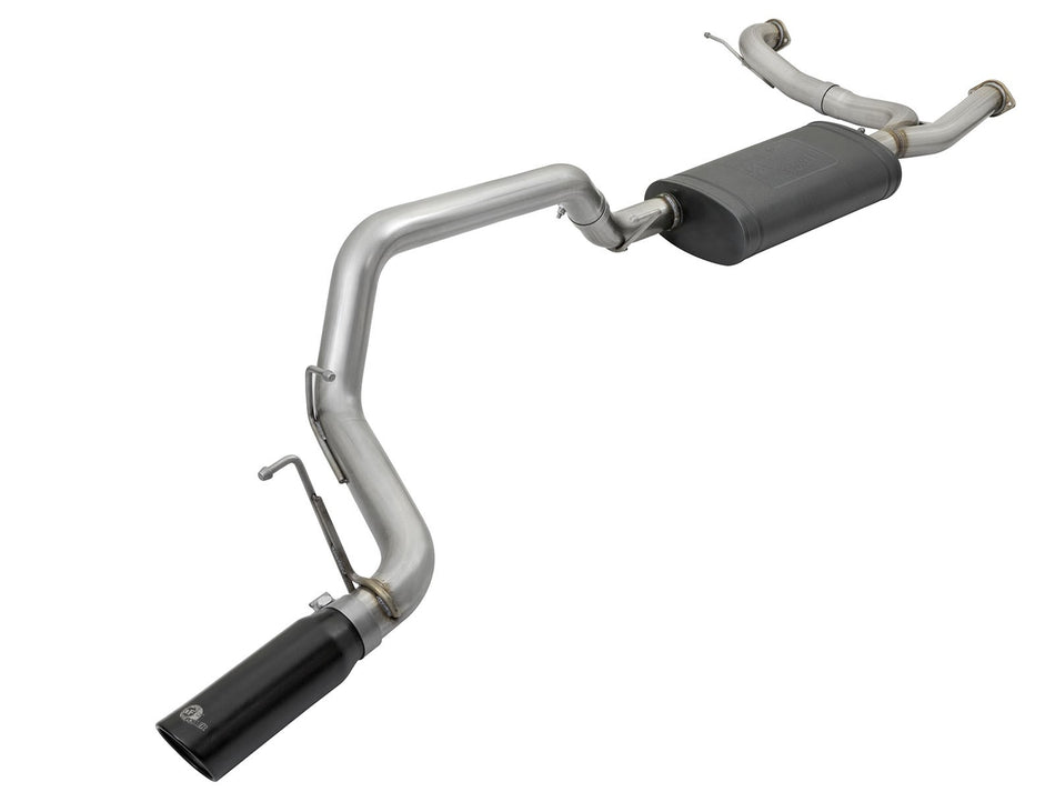 MACH Force XP 3 Cat-Back 304 Stainless Steel Exhaust System w/Black Tip Nissan Patrol (Y62) 10-19 V8-5.6L (400 hp) VK56VD
