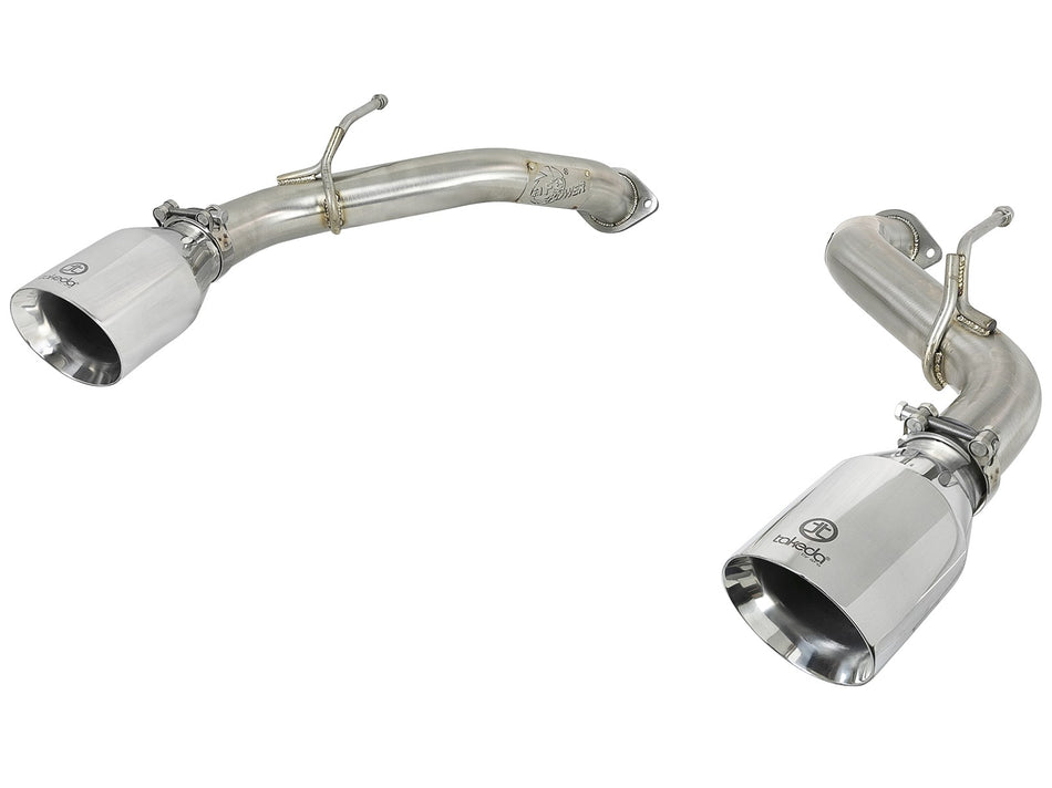 35 lbs. 49X23X13 Takeda 2-1/2 IN 304 Stainless Steel Axle-Back Exhaust System w/ Polished Tips Infiniti Q50 16-20 V6-3.0L tt