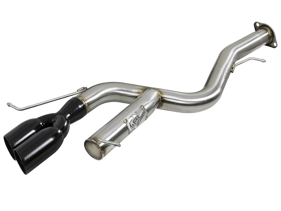 21 lbs. 49X23X13 MACH Force-Xp 3 IN 304 Stainless Steel Axle-Back Exhaust System w/Black Tip BMW 135i E82/88 08-13 L6-3.0L t N54/N55
