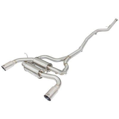 MACH Force-Xp 2-1/2in 304 Stainless Steel Cat-Back Exhaust System w/Polished Tip BMW 335i (F30) 12-15 / 435i (F32/F33) 14-16 L6-3.0L (t) N55