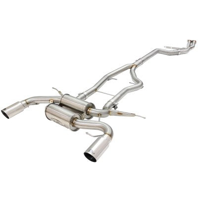 MACH Force-Xp 3 to 2-1/2in Stainless Steel Cat-Back Exhaust Sys w/Polished Tip BMW 335i (E90/92) 11-13 L6-3.0L (t) N55