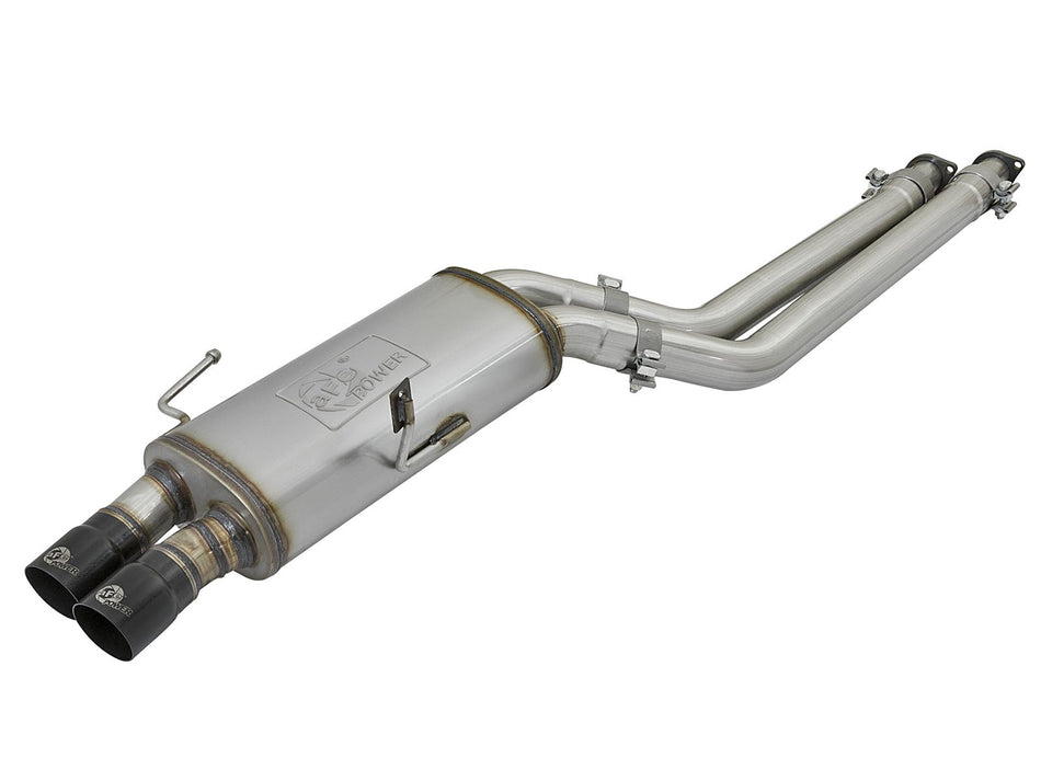 32 lbs. 49X23X13 MACH Force-Xp Stainless Steel Cat-Back Exhaust System w/ Black Tip BMW M3 E36 96-99 L6-3.2L S52