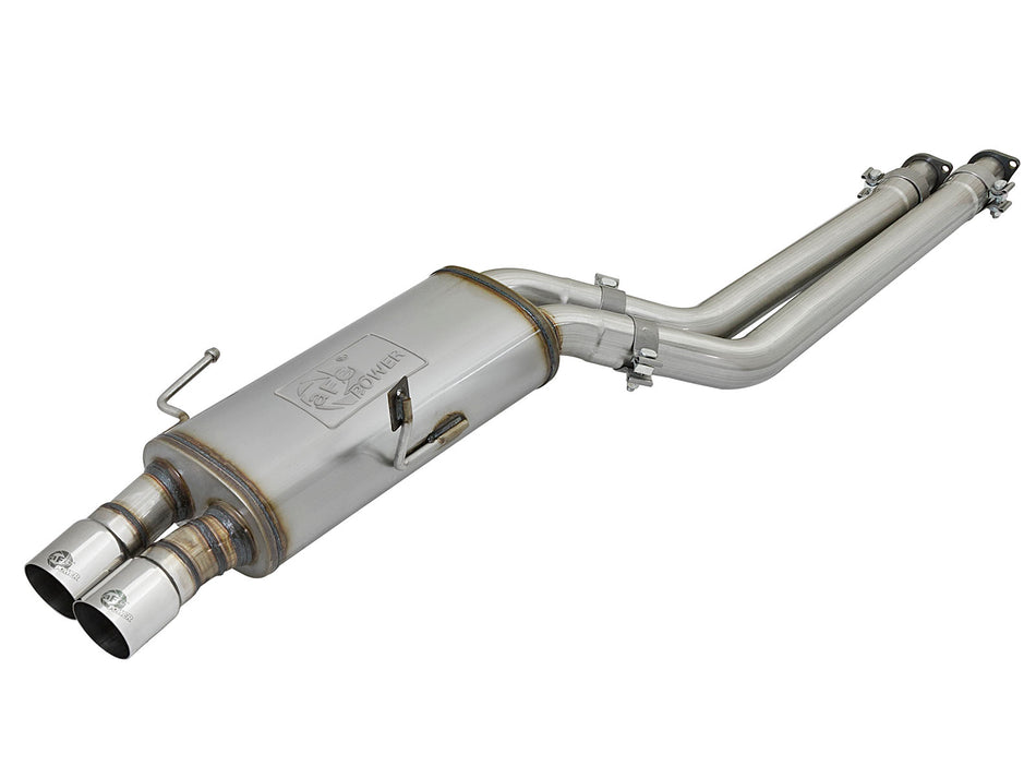 MACH Force-Xp Stainless Steel Cat-Back Exhaust System w/ Polished Tip BMW M3 (E36) 96-99 L6-3.2L S52
