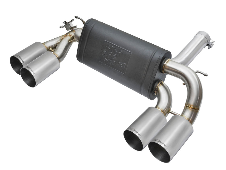 MACH Force-Xp 3 to 2-1/2in 304 Stainless Steel Axle-Back Exhaust w/Polished Tip BMW M2 (F87) 16-18 L6-3.0L (t) N55
