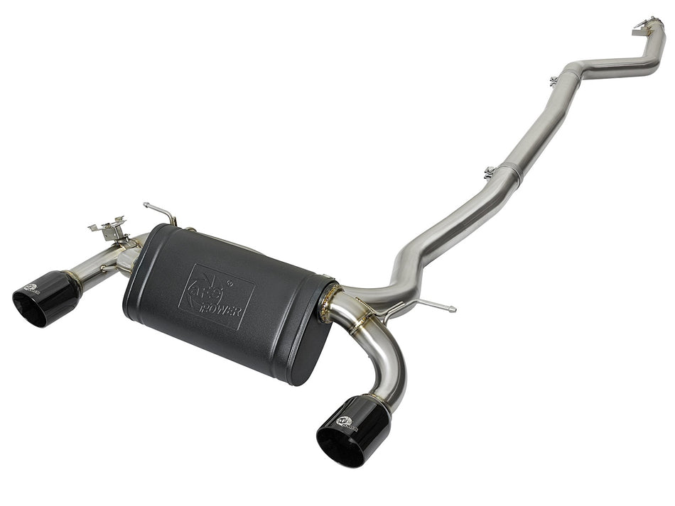 MACH Force-Xp Stainless Steel Cat-Back Exhaust System w/Black Tips BMW 340i (F30) /440i (F32/33) 16-20 L6-3.0L (t) B58