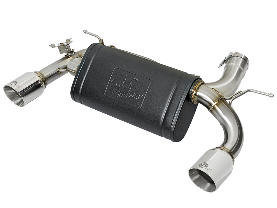 MACH Force-Xp Axle-Back Stainless Steel Exhaust System w/Polished Tips BMW 340i (F30) /440i (F32/33) 16-20 L6-3.0L (t) B58