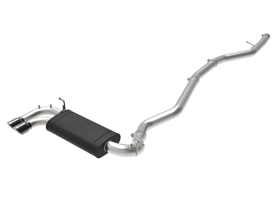 MACH Force-XP 2-1/2 IN 304 Stainless Steel Cat-Back Exhaust System w/ Black Tips BMW 228i (F22/23) 14-16 L4-2.0L (t) N20