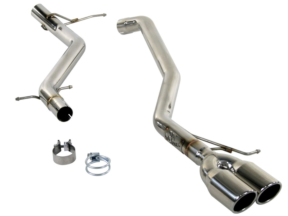 20.3 lbs. 59X10X9 MACH Force-Xp 2-1/2 in 304 Stainless Steel Cat-Back Exhaust w/Polished Tips Volkswagen Jetta 09-10 L4-2.0L (tdi)