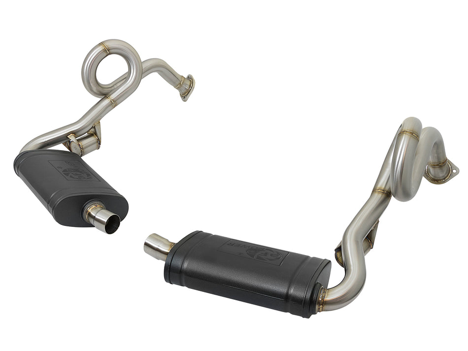 MACH Force-Xp 2-1/2 IN to 2 IN Stainless Steel Cat-Back Exhaust System Porsche Cayman S/Boxster S (981) 13-16 H6-2.7L/3.4L