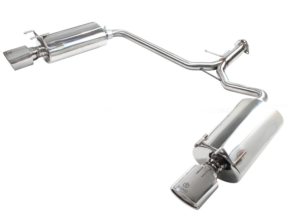 Takeda 2-1/4 IN to 1-3/4 IN 304 Stainless Steel Axle-Back Exhaust System Honda Accord Coupe EX-L 13-16 V6-3.5L