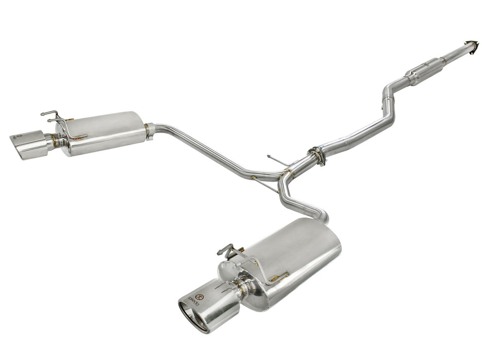 50 lbs. 49X23X13 Takeda 2-1/2 IN to 1-3/4 IN 304 Stainless Steel Cat-Back Exhaust System Honda Accord Coupe EX-L 13-16 V6-3.5L