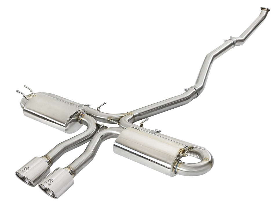 63 lbs. 49X23X13 Takeda 3 IN 304 Stainless Steel Cat-Back Exhaust System w/ Polished Tips Honda Civic Si 17-20 L4-1.5L t
