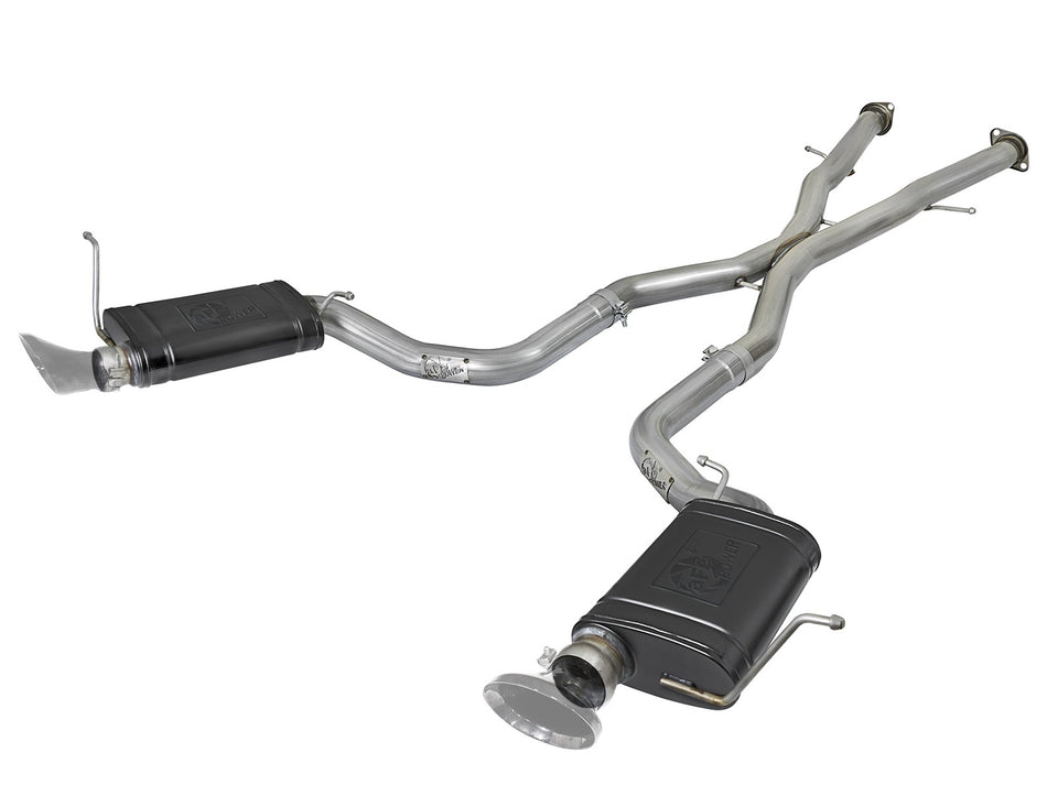 70 lbs. 66X22X14 MACH Force-Xp 3 IN 304 Stainless Steel Cat-Back Exhaust System Jeep Grand Cherokee WK2 12-20 V8-6.4L / V8-6.2L sc HEMI