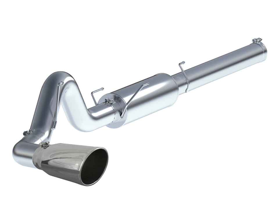 69 lbs. 49X23X14 Large Bore-HD 5 IN 409 Stainless Steel Cat-Back Exhaust System w/ Polished Tip Dodge Diesel Trucks 04.5-07 L6-5.9L td