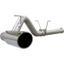 45 lbs. 60X19X14 Large Bore-HD 5 IN 409 Stainless Steel DPF-Back Exhaust System Dodge Diesel Trucks 07.5-12 L6-6.7L td