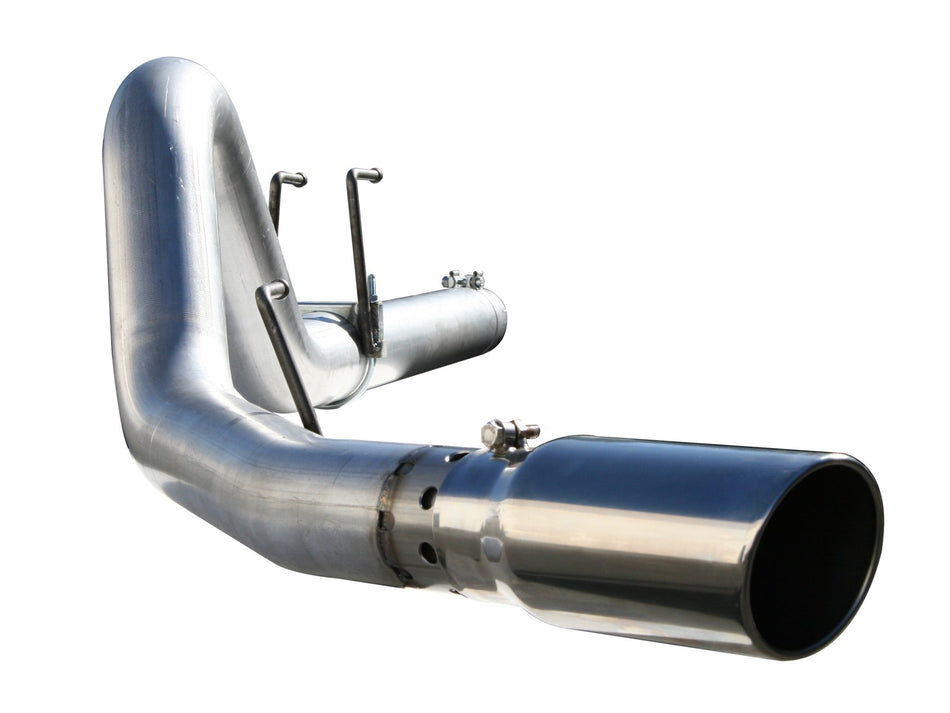 Large Bore-HD 4 IN 409 Stainless Steel DPF-Back Exhaust System Ford Diesel Trucks 08-10 V8-6.4L